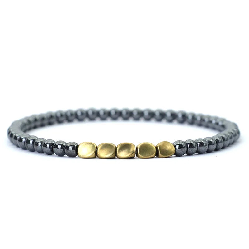 Metallic bracelet